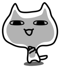 Wacky the chilly cat sticker #5906806