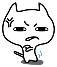 Wacky the chilly cat sticker #5906810