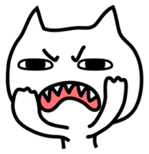 Wacky the chilly cat sticker #5906811