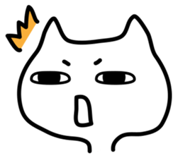 Wacky the chilly cat sticker #5906812