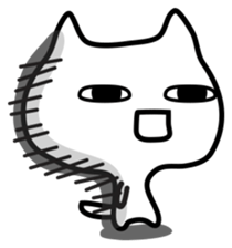 Wacky the chilly cat sticker #5906814