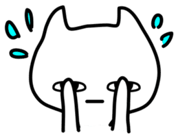 Wacky the chilly cat sticker #5906819