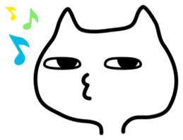 Wacky the chilly cat sticker #5906820