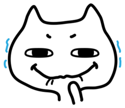 Wacky the chilly cat sticker #5906821