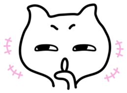 Wacky the chilly cat sticker #5906822