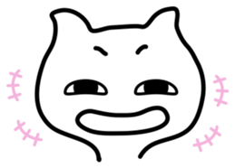 Wacky the chilly cat sticker #5906823