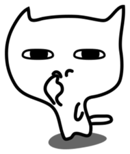 Wacky the chilly cat sticker #5906824