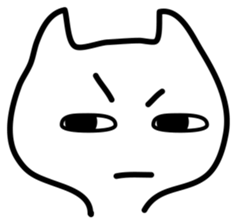 Wacky the chilly cat sticker #5906825