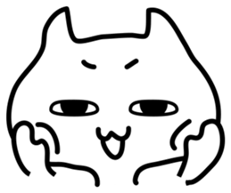 Wacky the chilly cat sticker #5906831