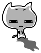 Wacky the chilly cat sticker #5906832