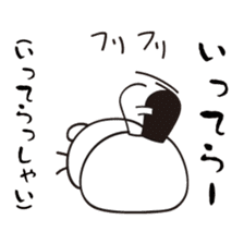 The beaver that tension went up ! sticker #5906877