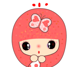 I love butterfly ( EN ) sticker #5907001