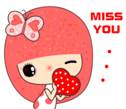 I love butterfly ( EN ) sticker #5907004