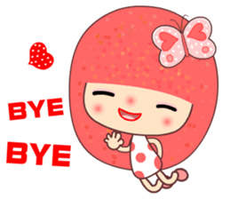 I love butterfly ( EN ) sticker #5907005