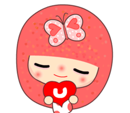 I love butterfly ( EN ) sticker #5907009