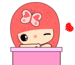 I love butterfly ( EN ) sticker #5907015