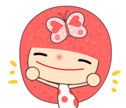 I love butterfly ( EN ) sticker #5907018