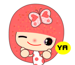 I love butterfly ( EN ) sticker #5907020