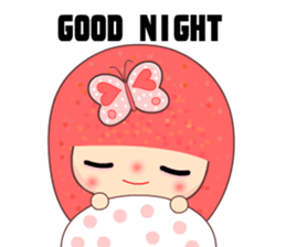 I love butterfly ( EN ) sticker #5907025