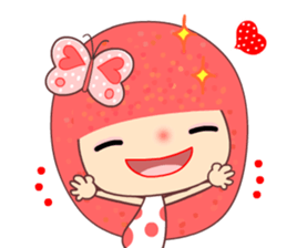 I love butterfly ( EN ) sticker #5907026