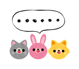 Everyday Together! Cute animals sticker #5907677
