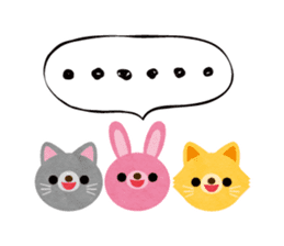 Everyday Together! Cute animals sticker #5907677