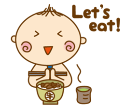 Businessman Baby's Daily Life. (English) sticker #5907765