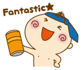 Businessman Baby's Daily Life. (English) sticker #5907771