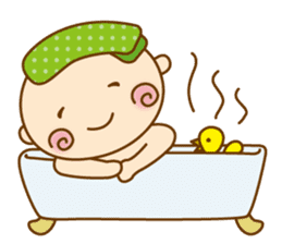 Businessman Baby's Daily Life. (English) sticker #5907796