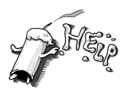 Light before the wind(English) sticker #5908327