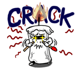 Light before the wind(English) sticker #5908339