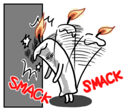 Light before the wind(English) sticker #5908341