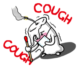 Light before the wind(English) sticker #5908345