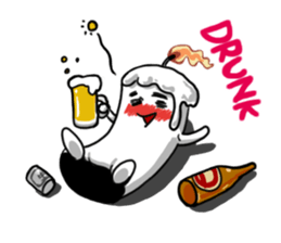 Light before the wind(English) sticker #5908347