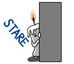 Light before the wind(English) sticker #5908355