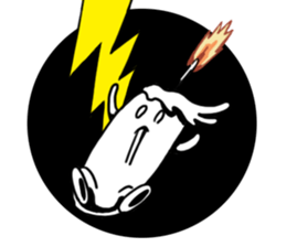 Light before the wind(English) sticker #5908363