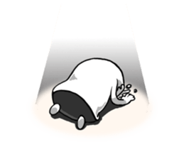 Light before the wind(English) sticker #5908365