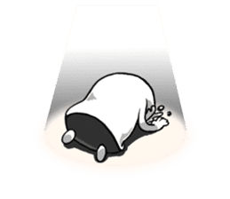 Light before the wind(English) sticker #5908365