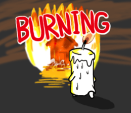 Light before the wind(English) sticker #5908371