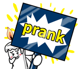 Light before the wind(English) sticker #5908381