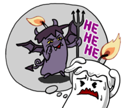 Light before the wind(English) sticker #5908385