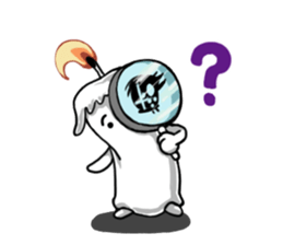 Light before the wind(English) sticker #5908393