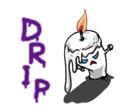 Light before the wind(English) sticker #5908395