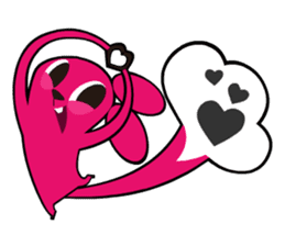 Pink Kiss sticker #5908332