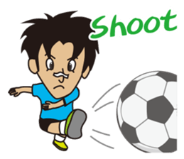 Football man sticker #5908600