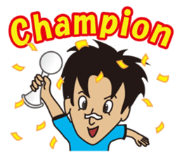 Football man sticker #5908602