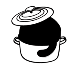 Senaka-neko sticker #5908693