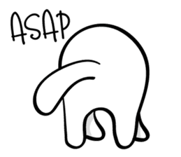 Senaka-neko sticker #5908709