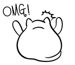 Senaka-neko sticker #5908710