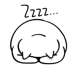 Senaka-neko sticker #5908714